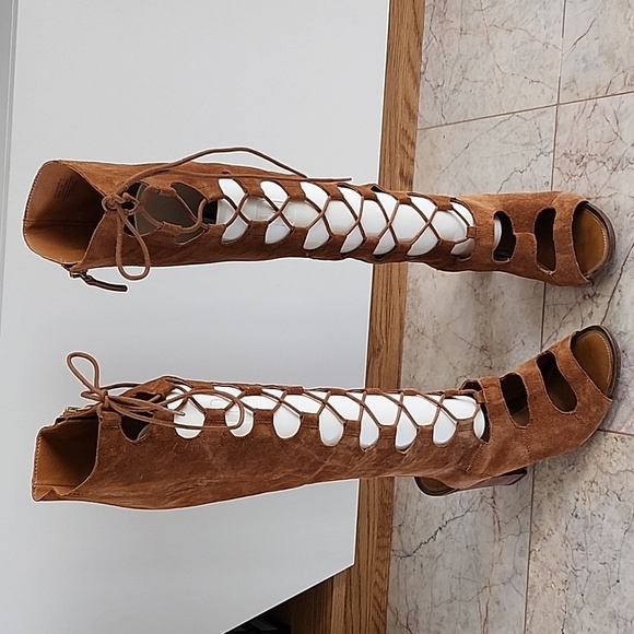 Franco Sarto Shoes - FRANCO SARTO SERENA LACE UP BOOTS